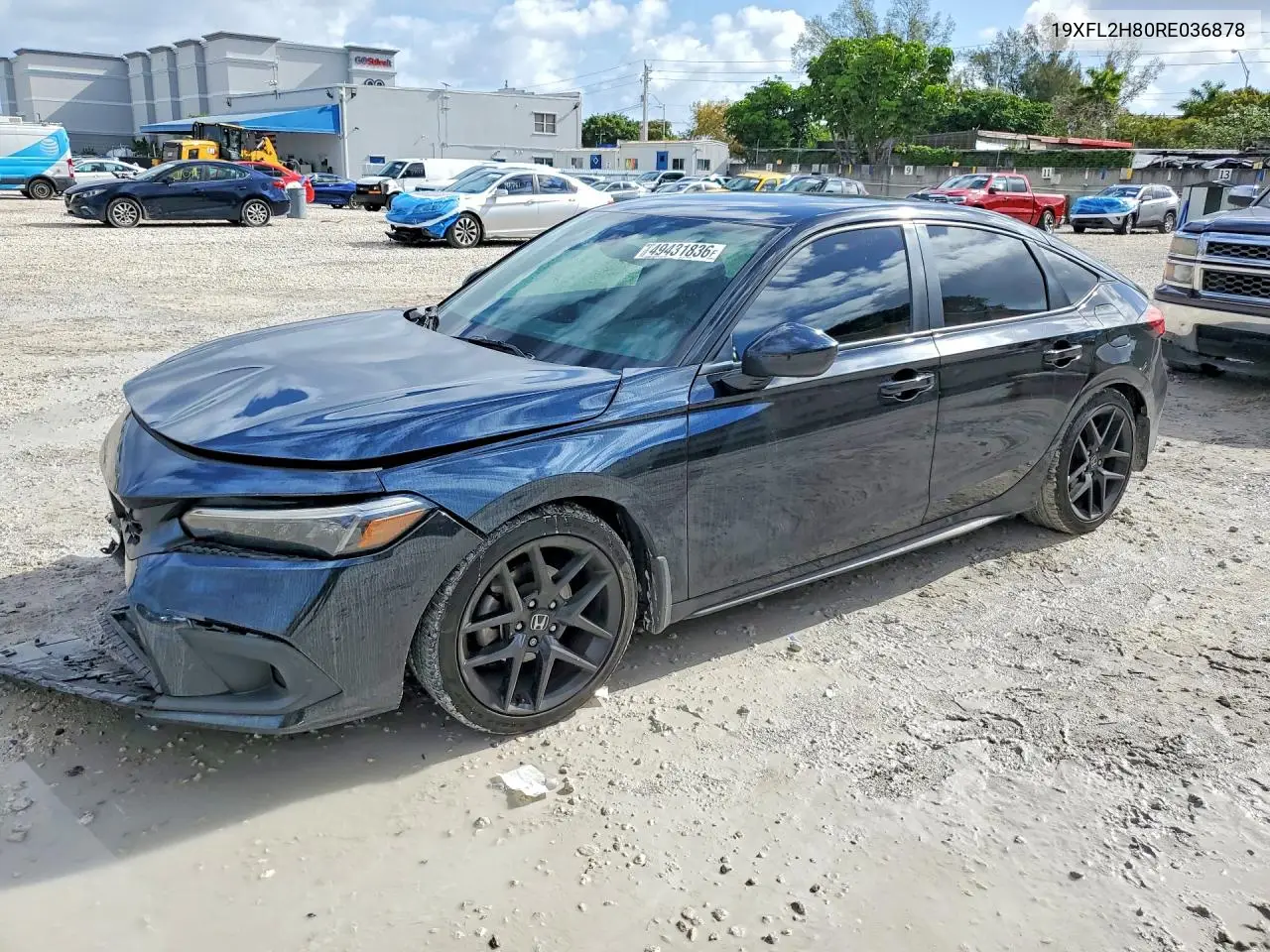 Auction sale of the 2024 Honda Civic , vin: 19XFL2H80RE036878, lot number: 49431836