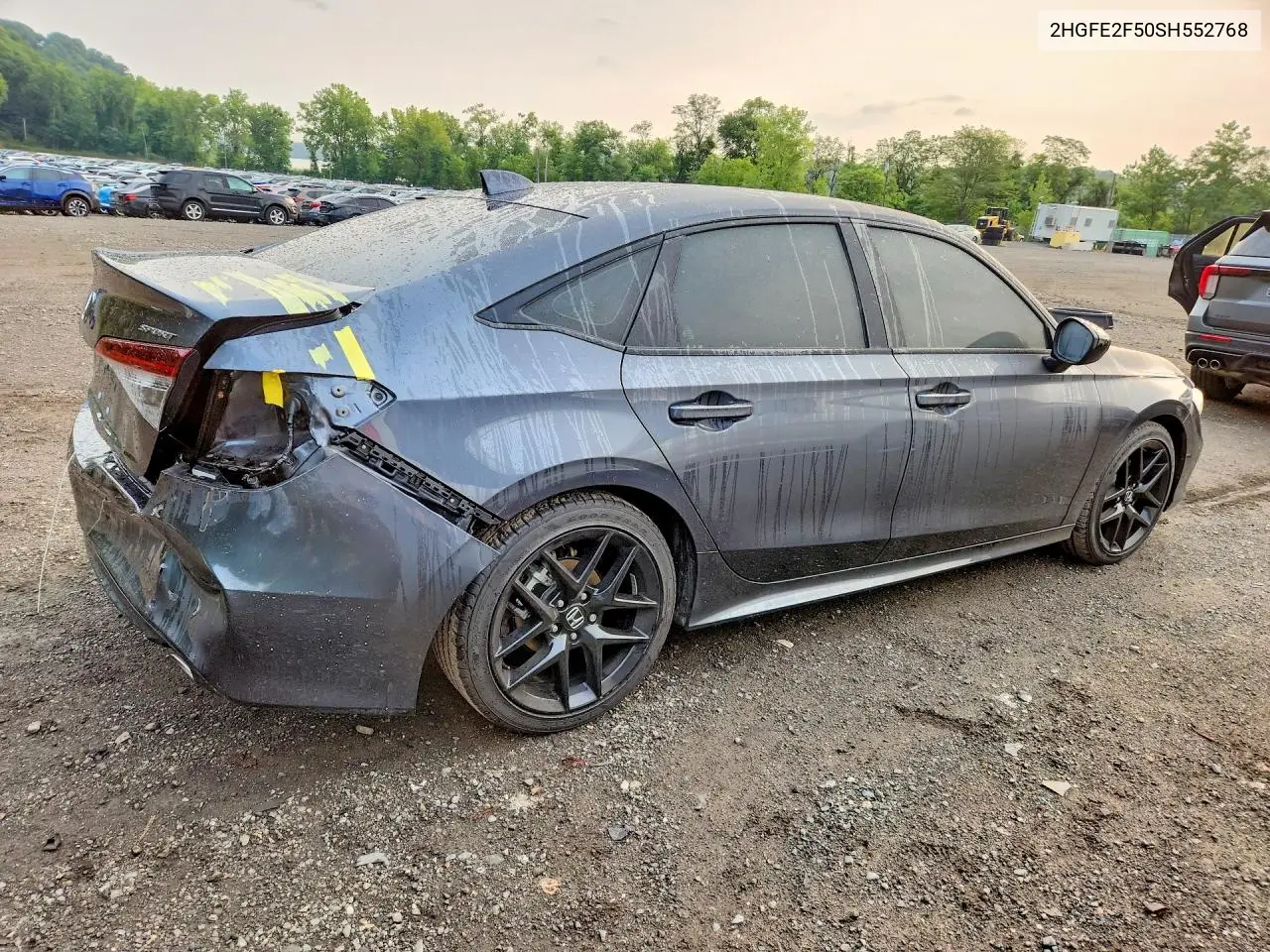 Auction sale of the 2025 Honda Civic , vin: 2HGFE2F50SH552768, lot number: 64477016