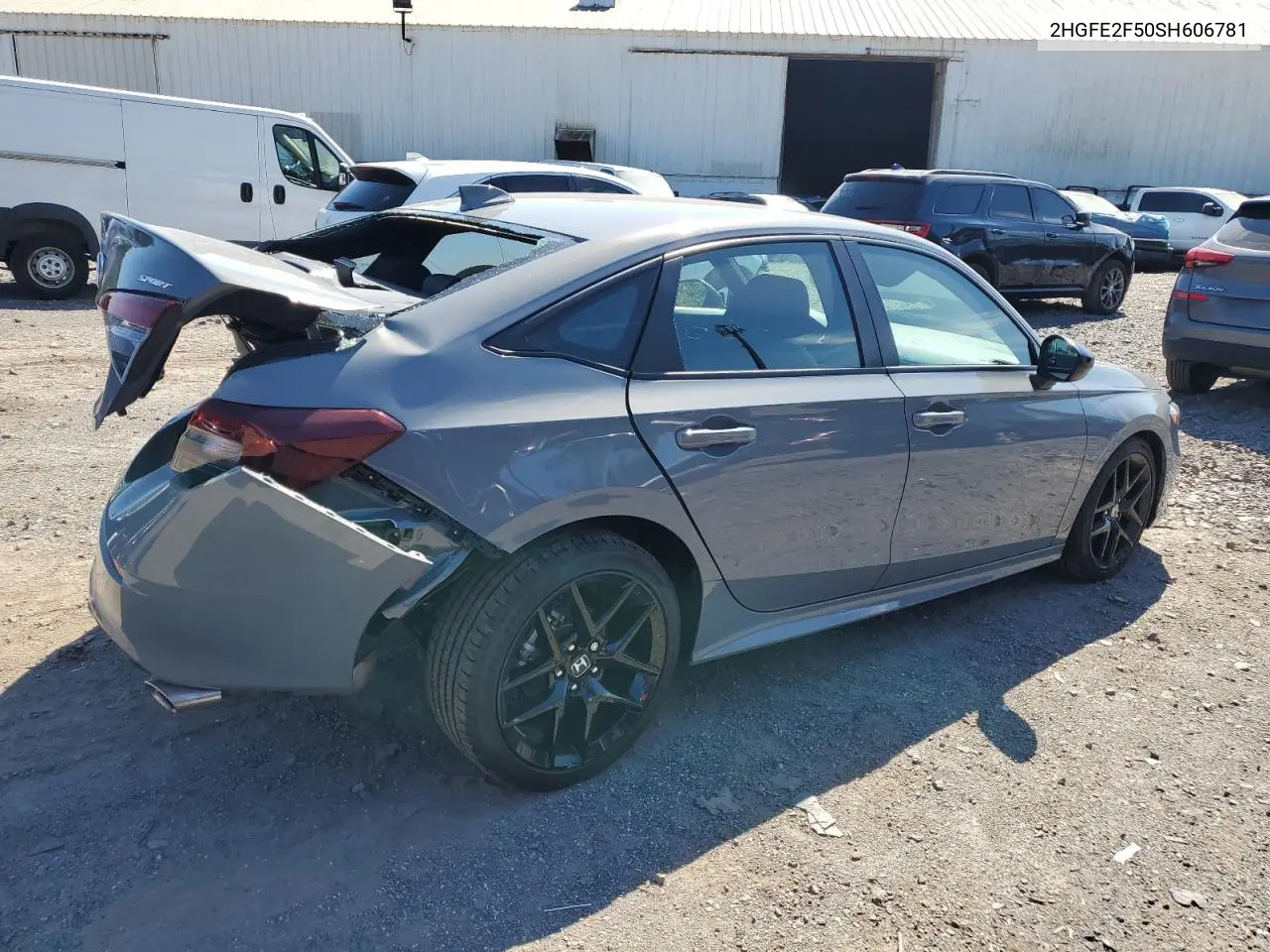 Auction sale of the 2025 Honda Civic , vin: 2HGFE2F50SH606781, lot number: 70534335