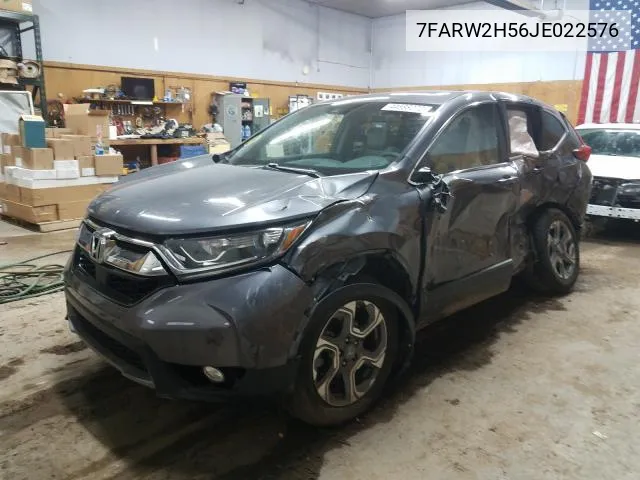 Auction sale of the 2018 Honda CR V , vin: 7FARW2H56JE022576, lot number: 31853191