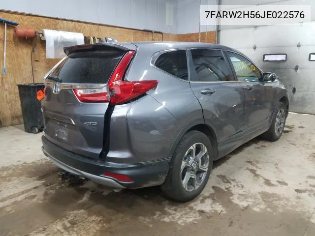 Auction sale of the 2018 Honda CR V , vin: 7FARW2H56JE022576, lot number: 31853191