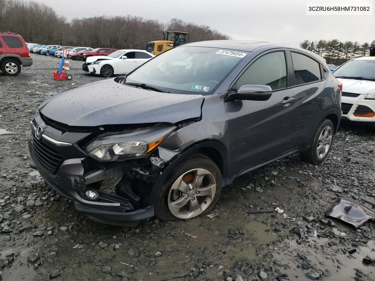 Auction sale of the 2017 Honda HR V , vin: 3CZRU6H58HM731082, lot number: 37479454