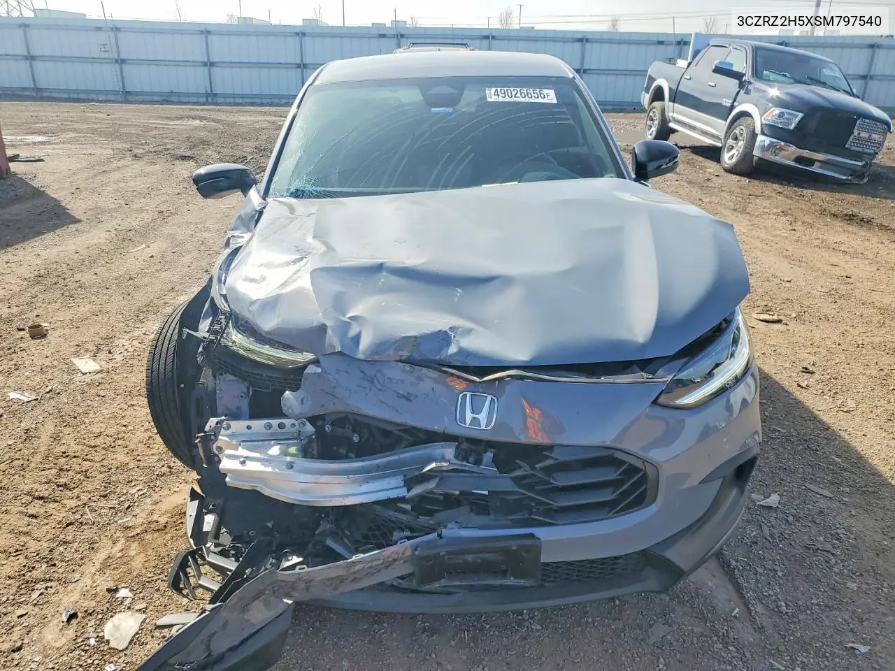 Auction sale of the 2025 Honda HR V , vin: 3CZRZ2H5XSM797540, lot number: 49026656