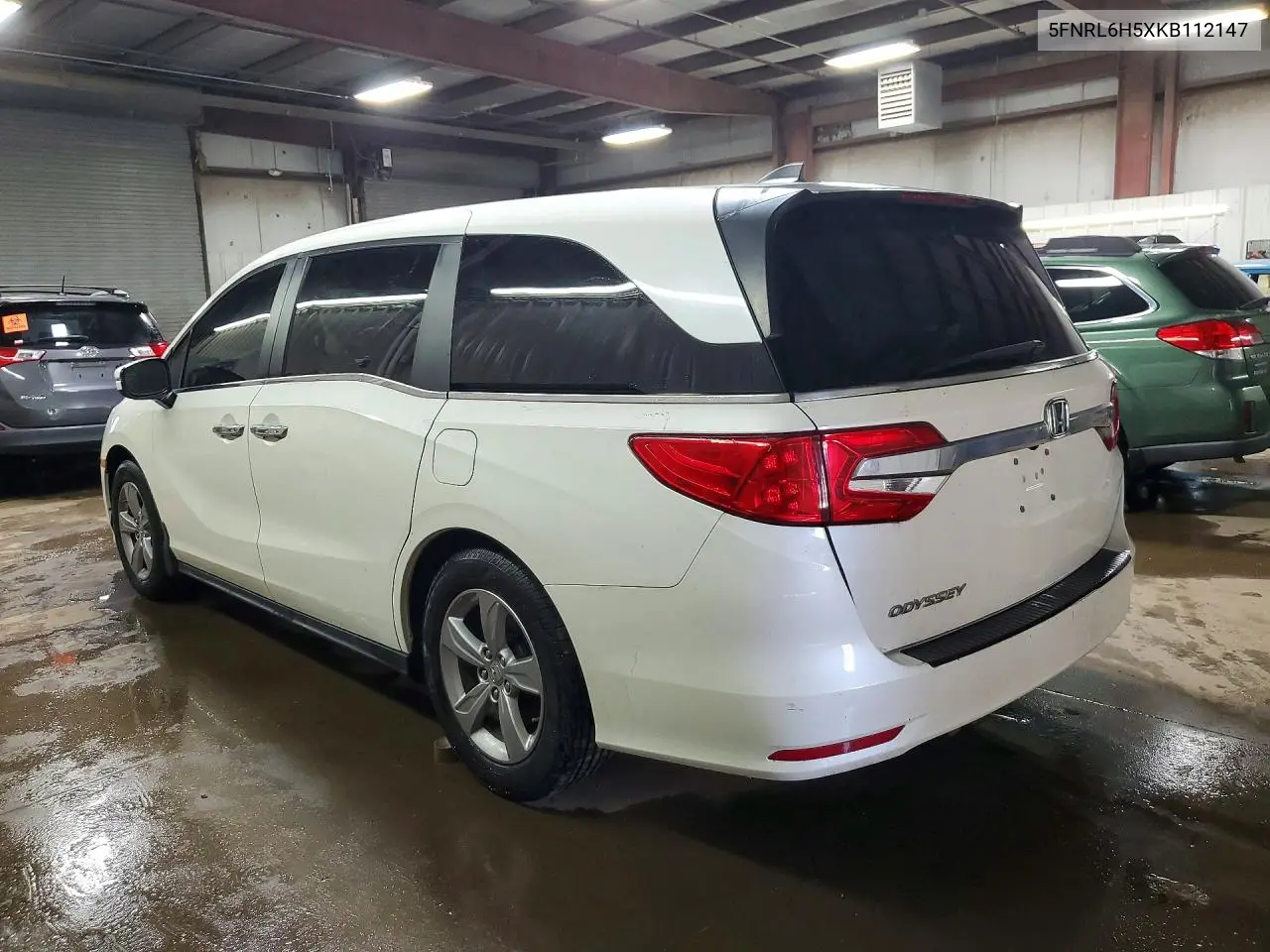 Auction sale of the 2019 Honda Odyssey , vin: 5FNRL6H5XKB112147, lot number: 47733006