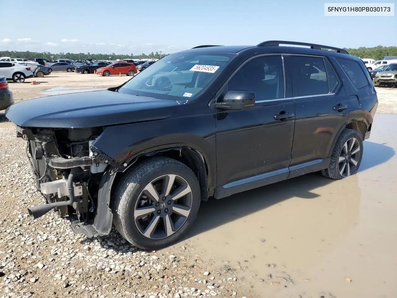Auction sale of the 2023 Honda Pilot , vin: 5FNYG1H80PB030173, lot number: 56204935