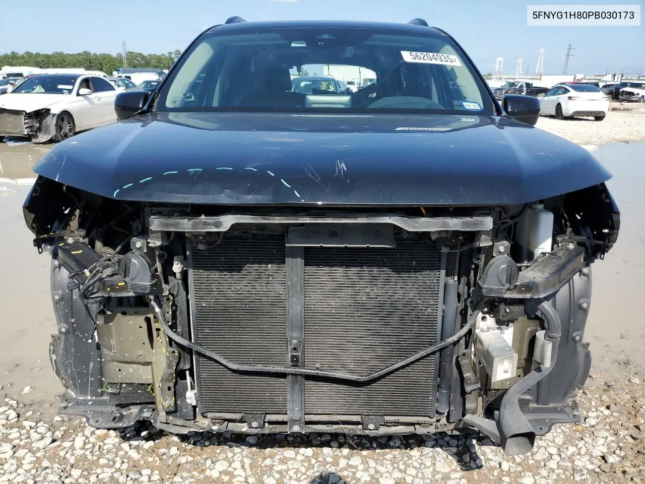 Auction sale of the 2023 Honda Pilot , vin: 5FNYG1H80PB030173, lot number: 56204935