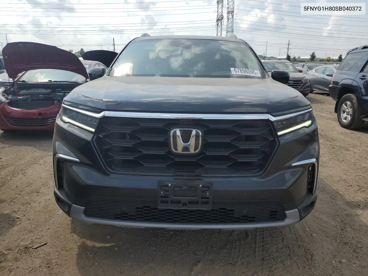 Auction sale of the 2025 Honda Pilot , vin: 5FNYG1H80SB040372, lot number: 67898095