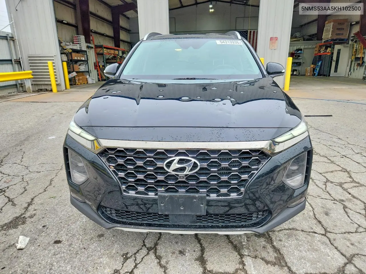 Auction sale of the 2019 Hyundai Santa Fe , vin: 5NMS53AA5KH102500, lot number: 54313936