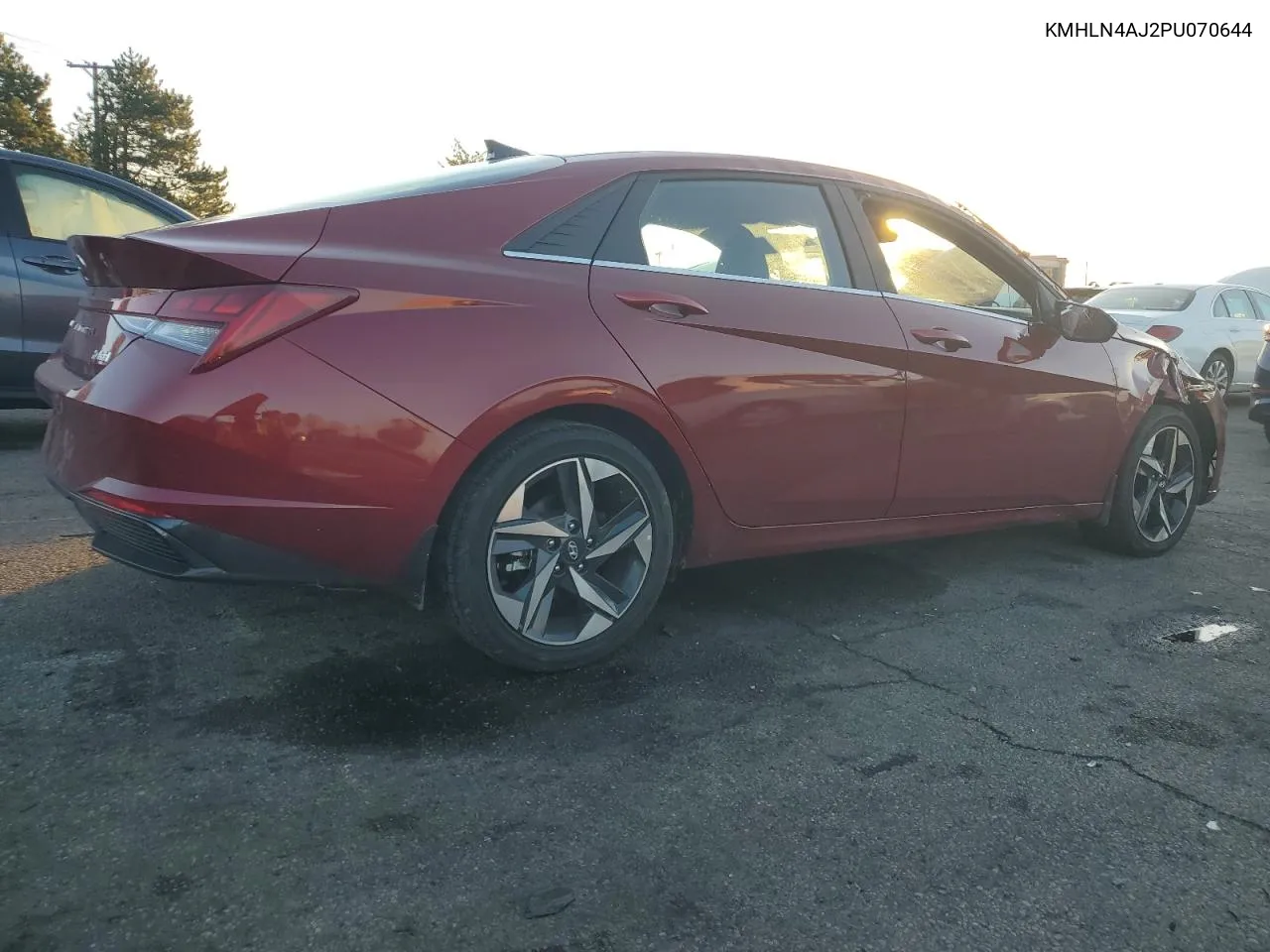 Auction sale of the 2023 Hyundai Elantra , vin: KMHLN4AJ2PU070644, lot number: 81282824