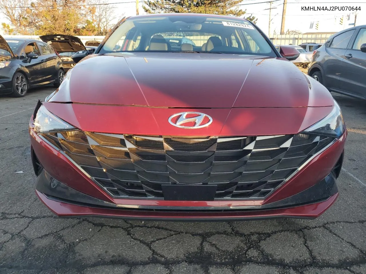 Auction sale of the 2023 Hyundai Elantra , vin: KMHLN4AJ2PU070644, lot number: 81282824