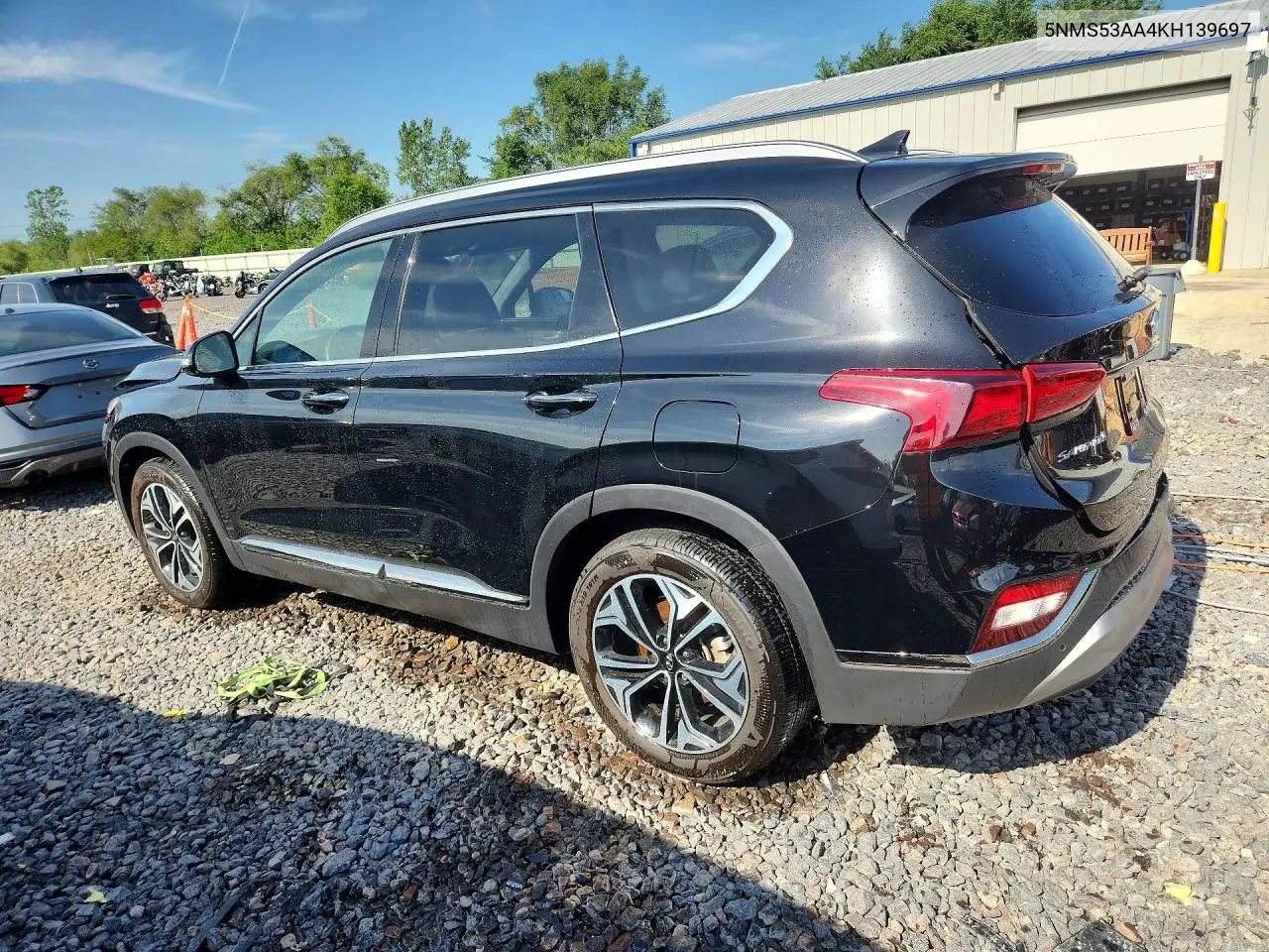 Auction sale of the 2019 Hyundai Santa Fe , vin: 5NMS53AA4KH139697, lot number: 58829166