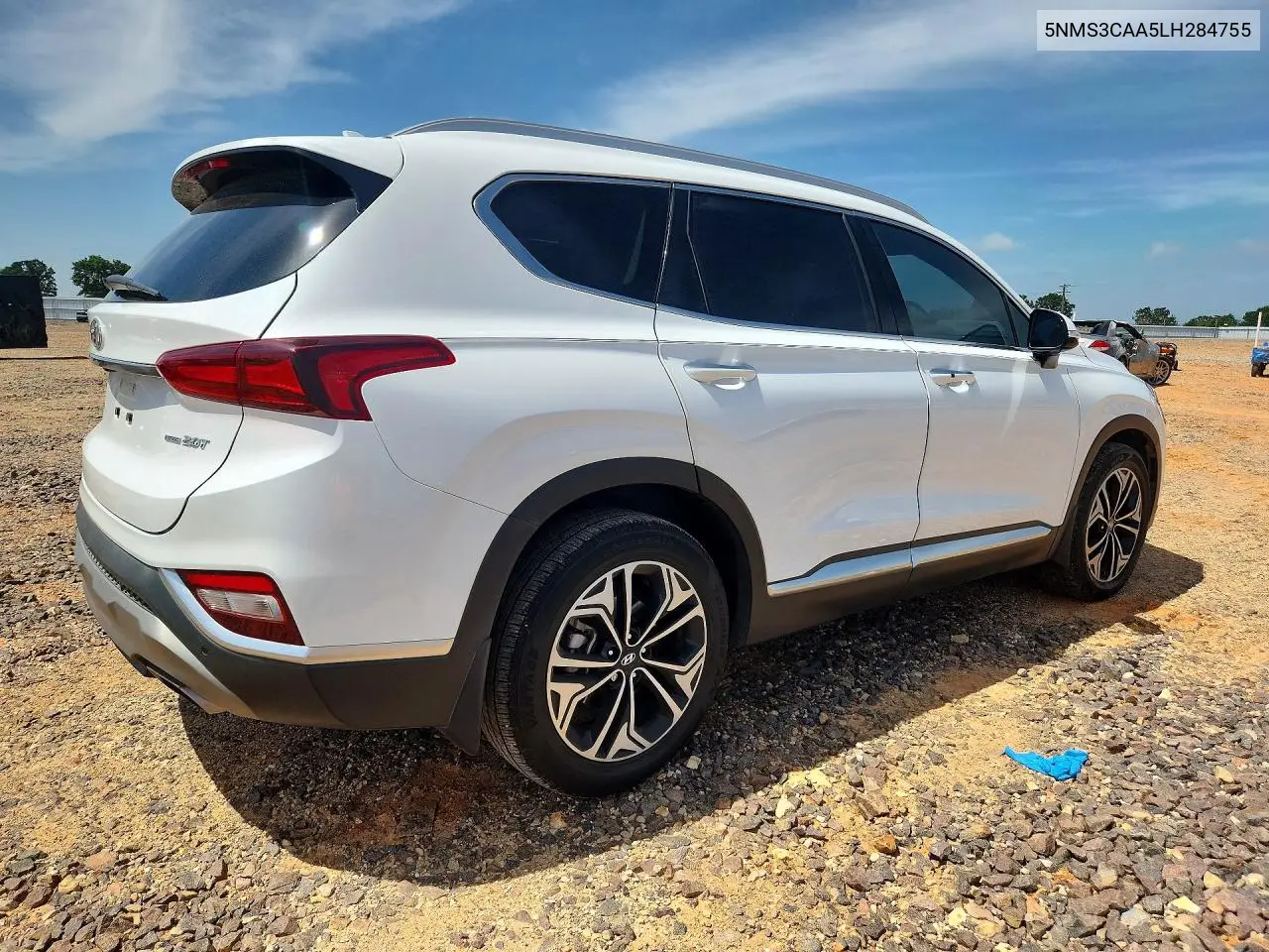 Auction sale of the 2020 Hyundai Santa Fe , vin: 5NMS3CAA5LH284755, lot number: 59066946