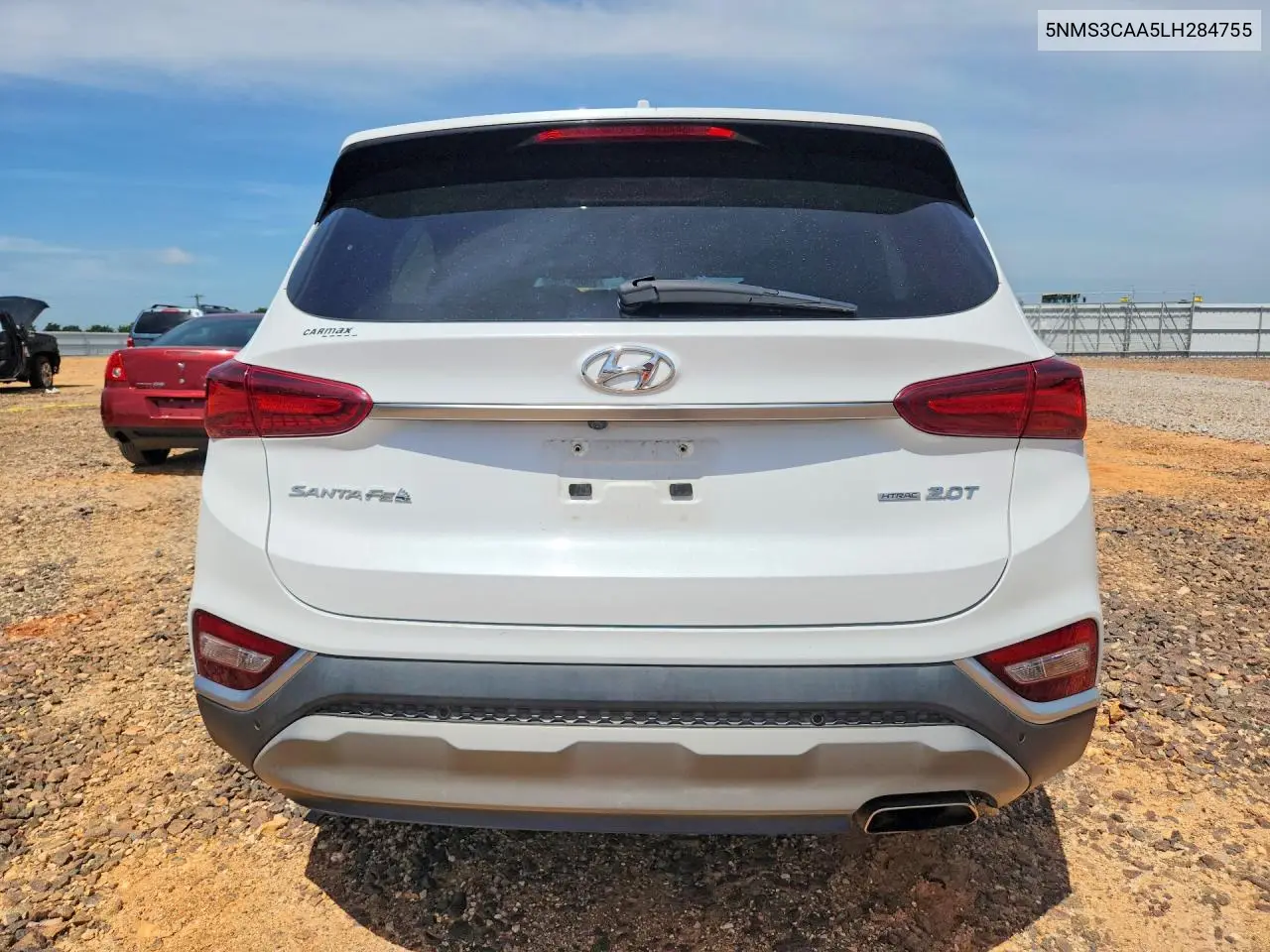 Auction sale of the 2020 Hyundai Santa Fe , vin: 5NMS3CAA5LH284755, lot number: 59066946