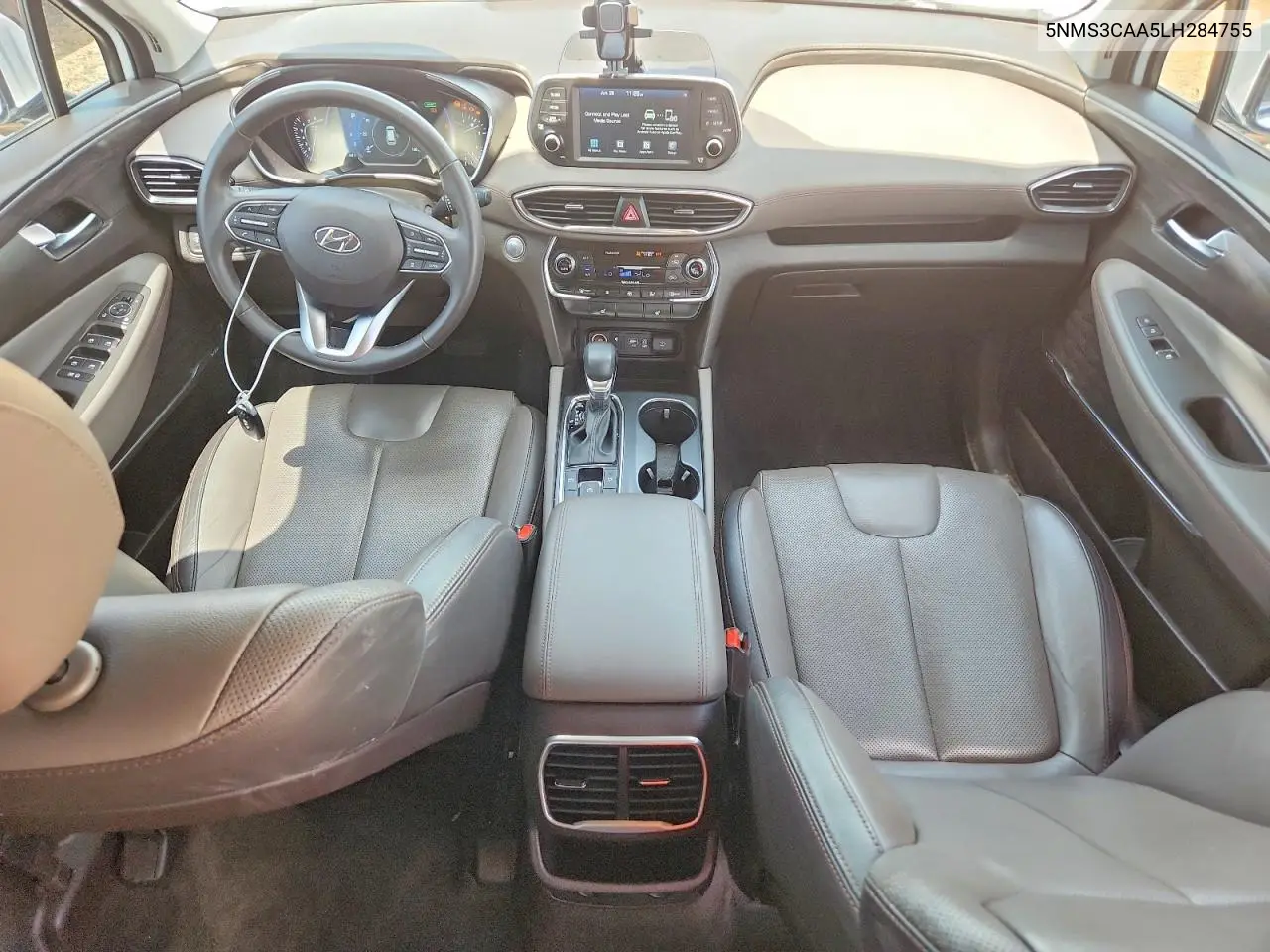 Auction sale of the 2020 Hyundai Santa Fe , vin: 5NMS3CAA5LH284755, lot number: 59066946