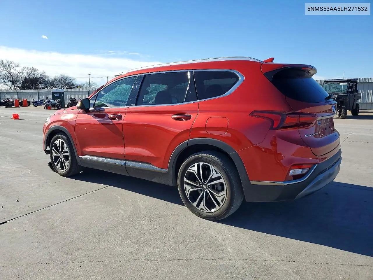 Auction sale of the 2020 Hyundai Santa Fe , vin: 5NMS53AA5LH271532, lot number: 73108235