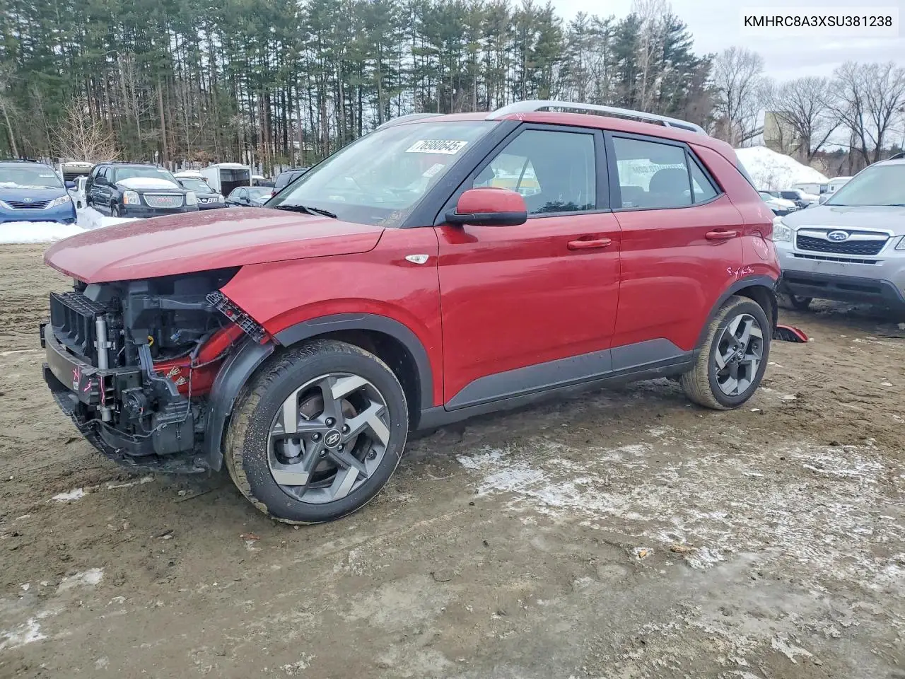 Auction sale of the 2025 Hyundai Venue , vin: KMHRC8A3XSU381238, lot number: 76980645