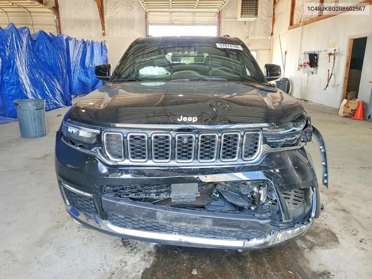 Auction sale of the 2024 Jeep Grand Cherokee , vin: 1C4RJKBG2R8602567, lot number: 57674706