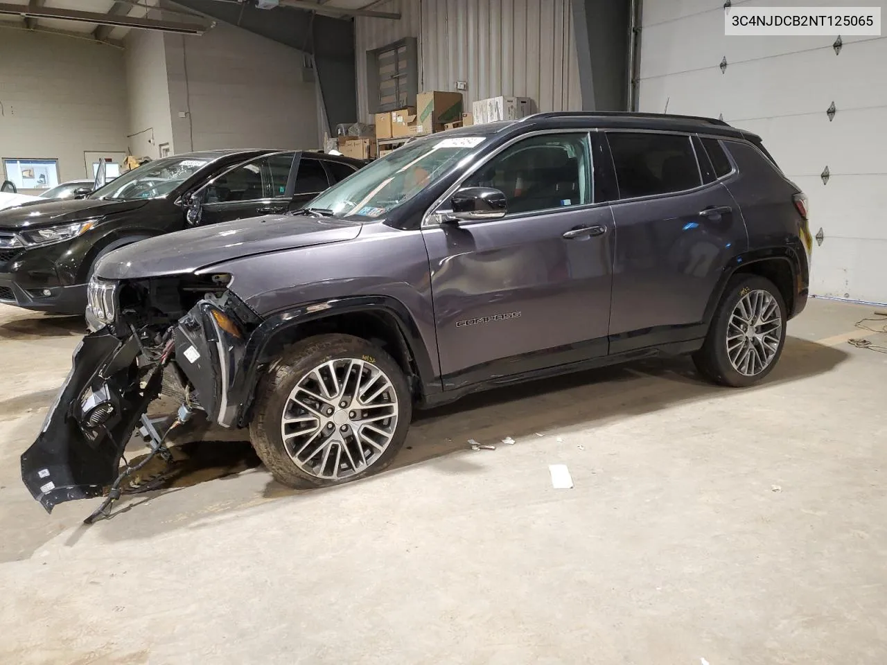 Auction sale of the 2022 Jeep Compass , vin: 3C4NJDCB2NT125065, lot number: 47742464