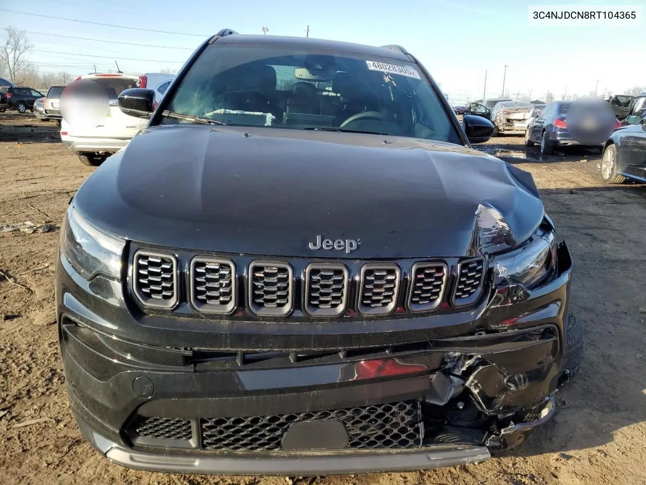 Auction sale of the 2024 Jeep Compass , vin: 3C4NJDCN8RT104365, lot number: 48028305