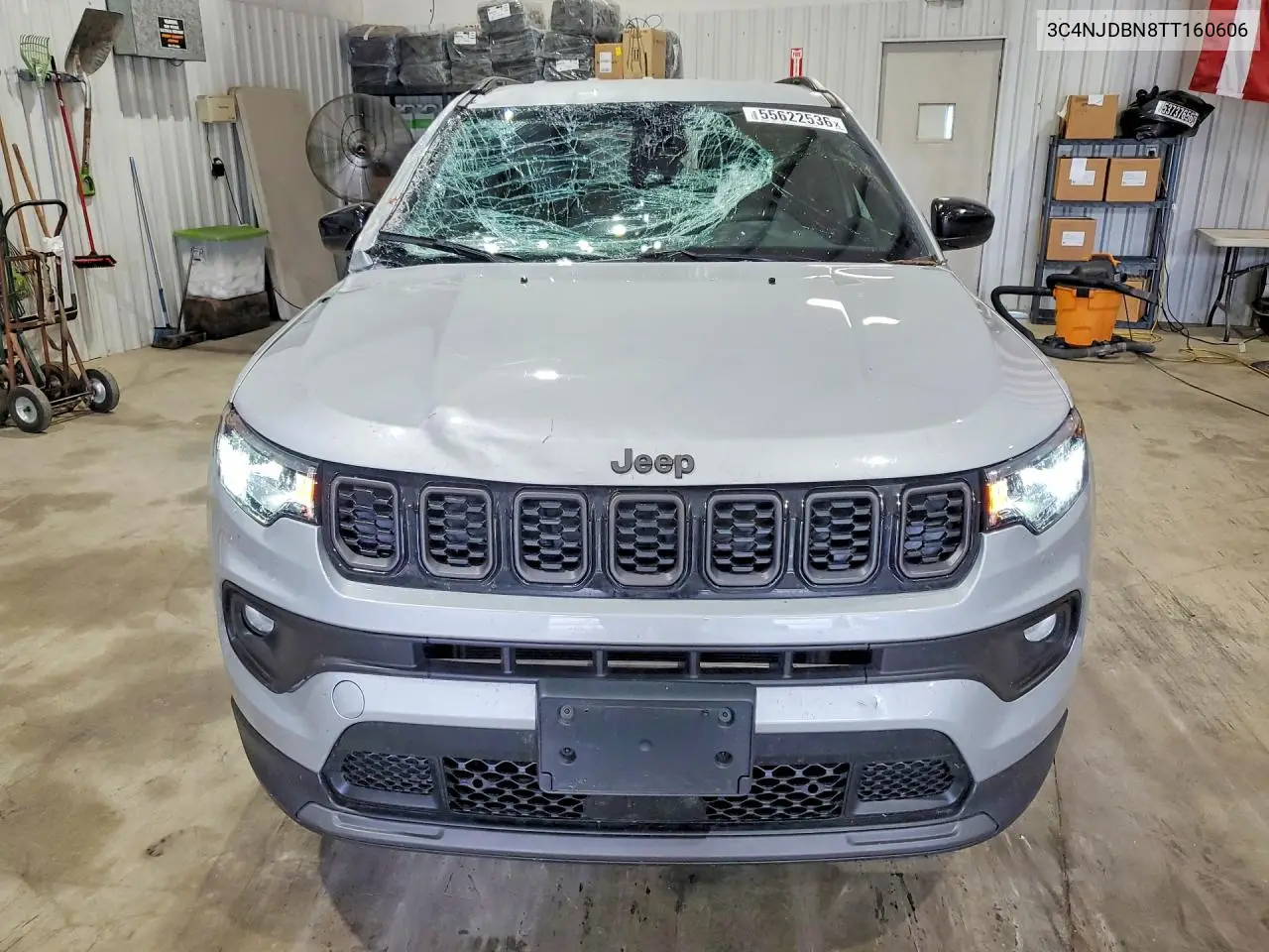 Auction sale of the 2026 Jeep Compass , vin: 3C4NJDBN8TT160606, lot number: 55622536