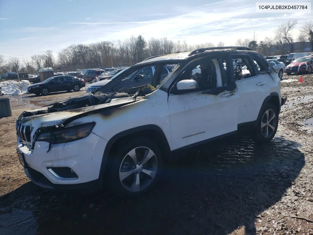Auction sale of the 2019 Jeep Grand Cherokee , vin: 1C4PJLDB2KD457784, lot number: 43257624