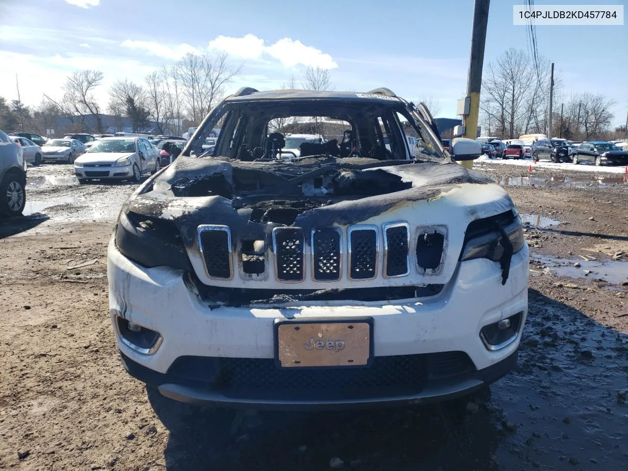 Auction sale of the 2019 Jeep Grand Cherokee , vin: 1C4PJLDB2KD457784, lot number: 43257624