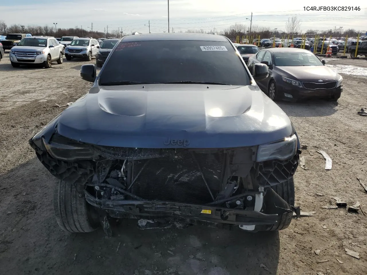 Auction sale of the 2019 Jeep Grand Cherokee , vin: 1C4RJFBG3KC829146, lot number: 43957485