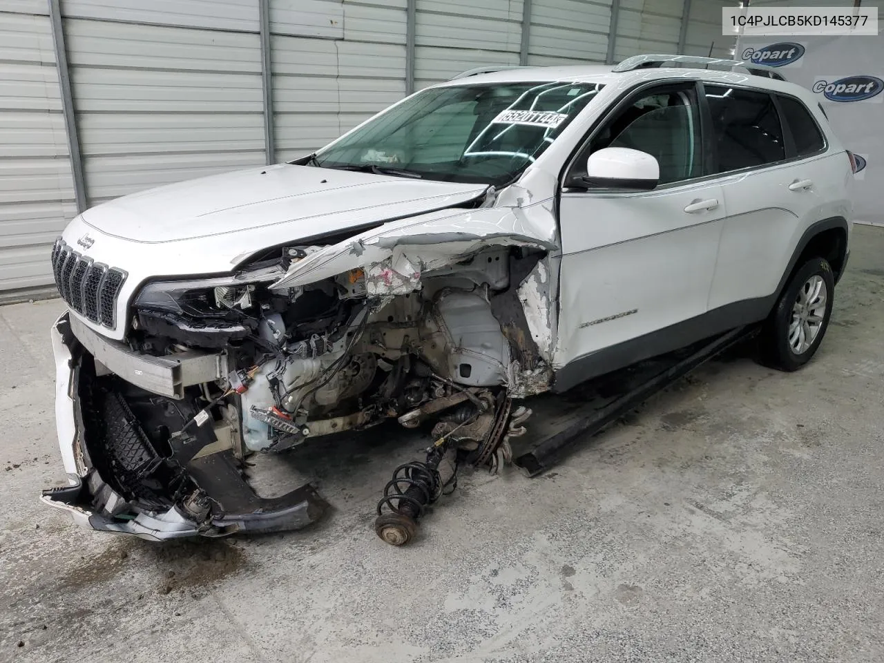 Auction sale of the 2019 Jeep Grand Cherokee , vin: 1C4PJLCB5KD145377, lot number: 55201144