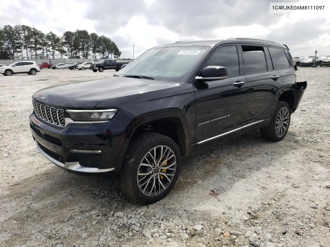 Auction sale of the 2021 Jeep Grand Cherokee , vin: 1C4RJKEG6M8111097, lot number: 51678595
