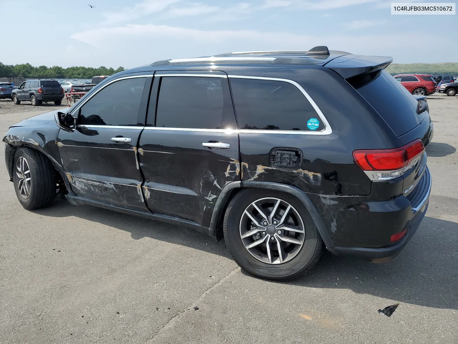 Auction sale of the 2021 Jeep Grand Cherokee , vin: 1C4RJFBG3MC510672, lot number: 62920434