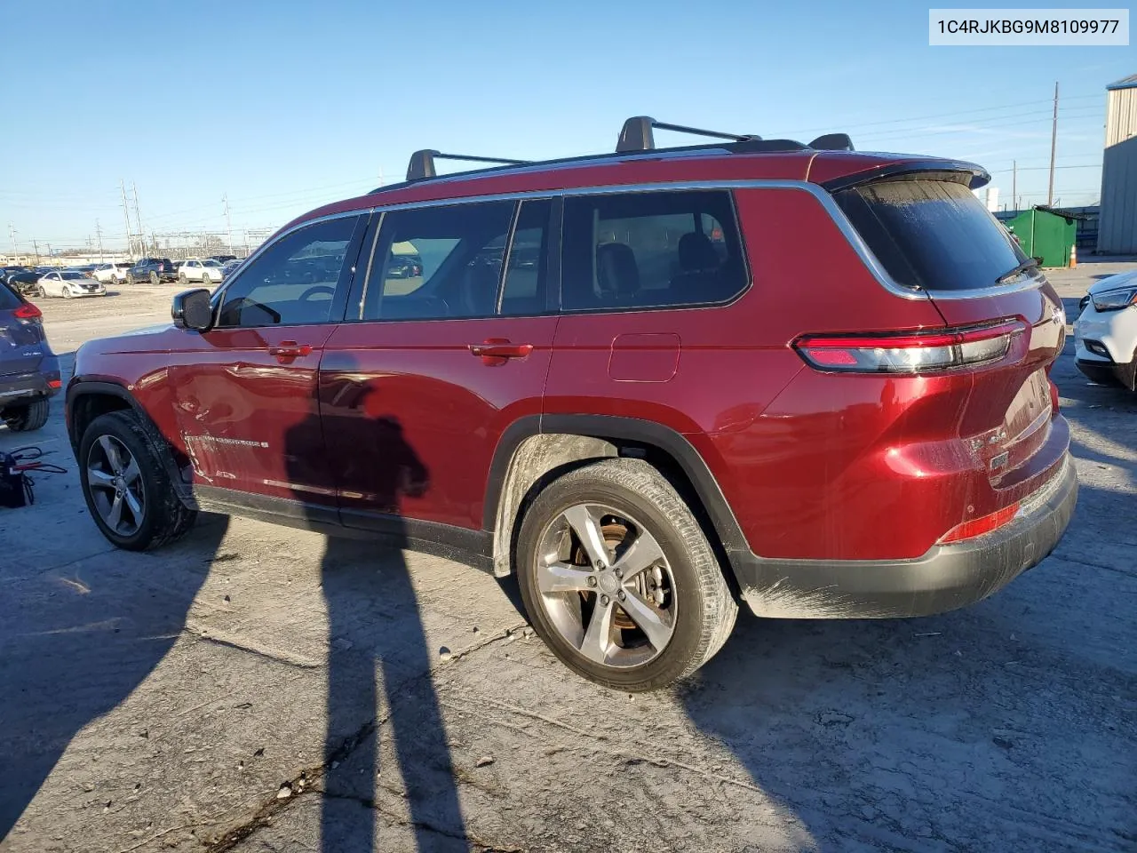 Auction sale of the 2021 Jeep Grand Cherokee , vin: 1C4RJKBG9M8109977, lot number: 80813363