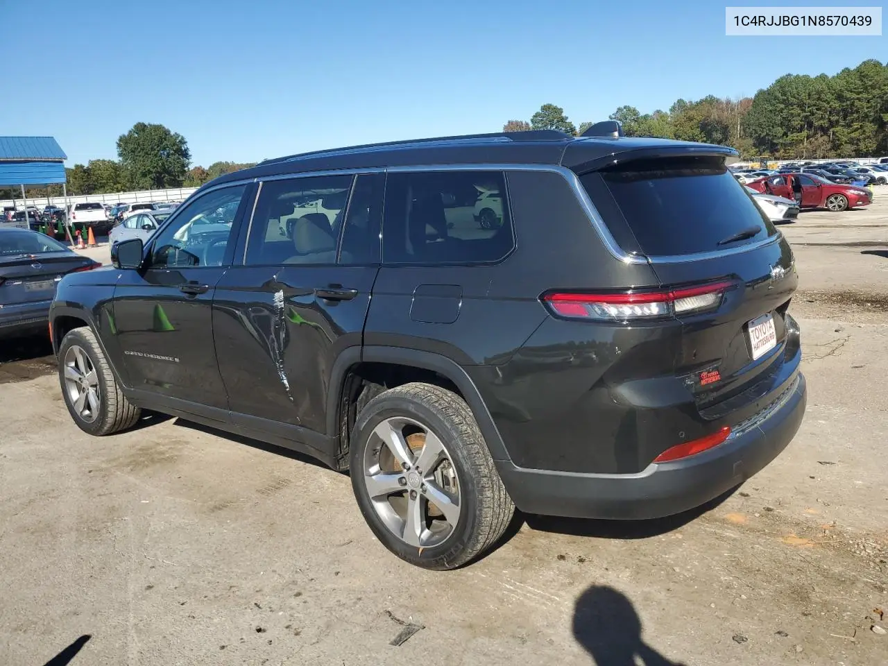 Auction sale of the 2022 Jeep Grand Cherokee , vin: 1C4RJJBG1N8570439, lot number: 91480085