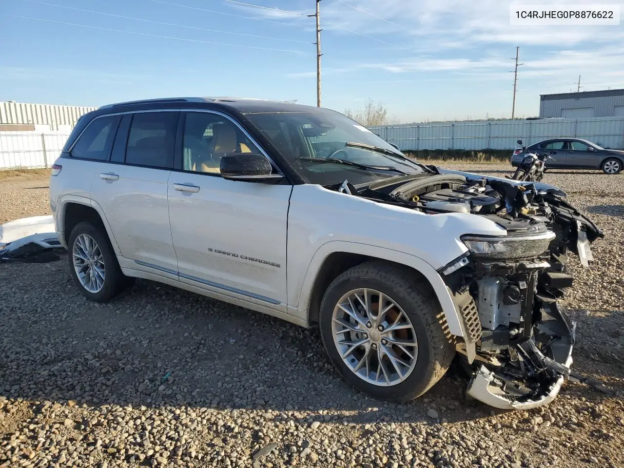 Auction sale of the 2023 Jeep Grand Cherokee , vin: 1C4RJHEG0P8876622, lot number: 85507055