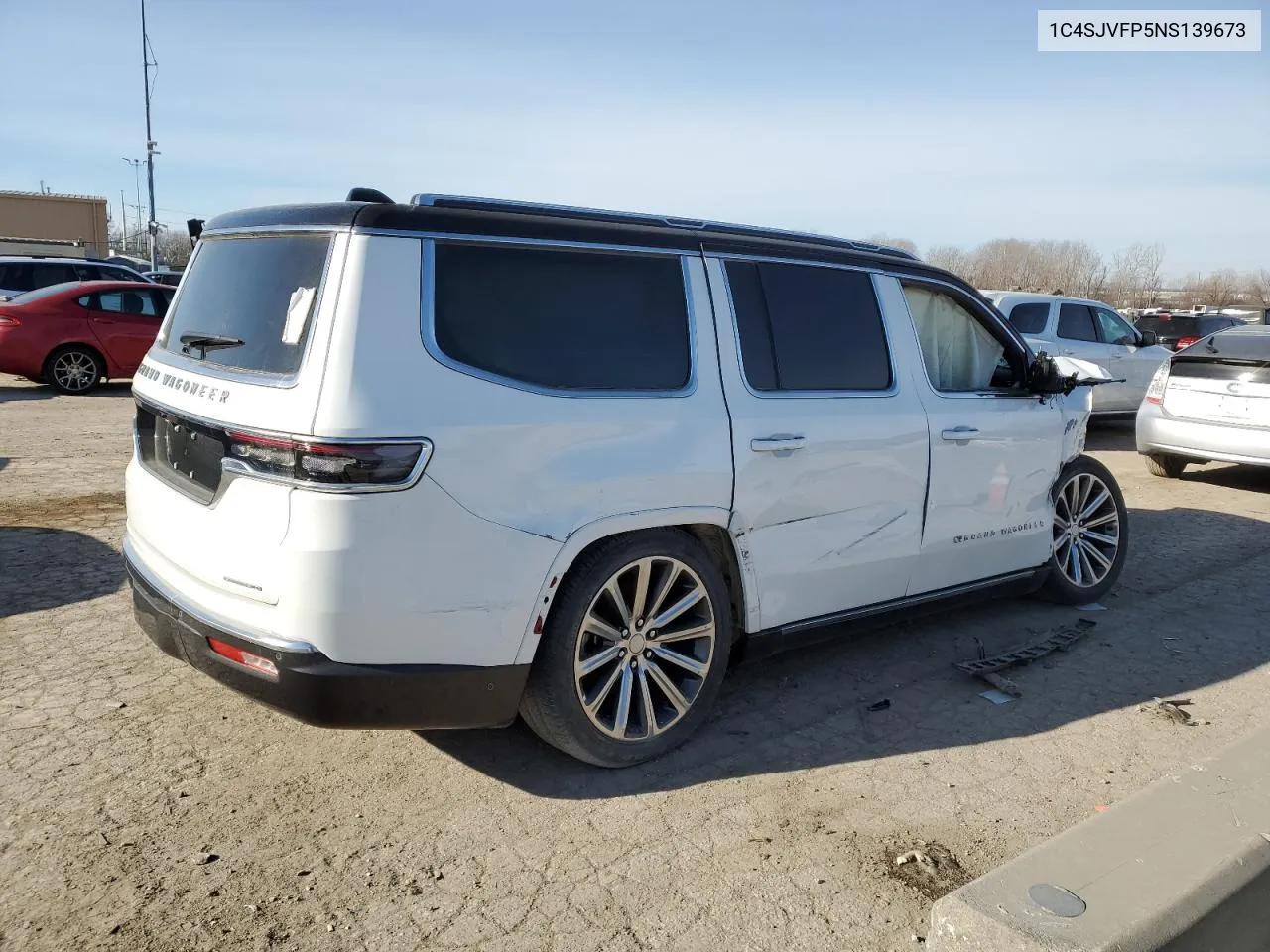 Auction sale of the 2022 Jeep Grand Wagoneer , vin: 1C4SJVFP5NS139673, lot number: 42014145