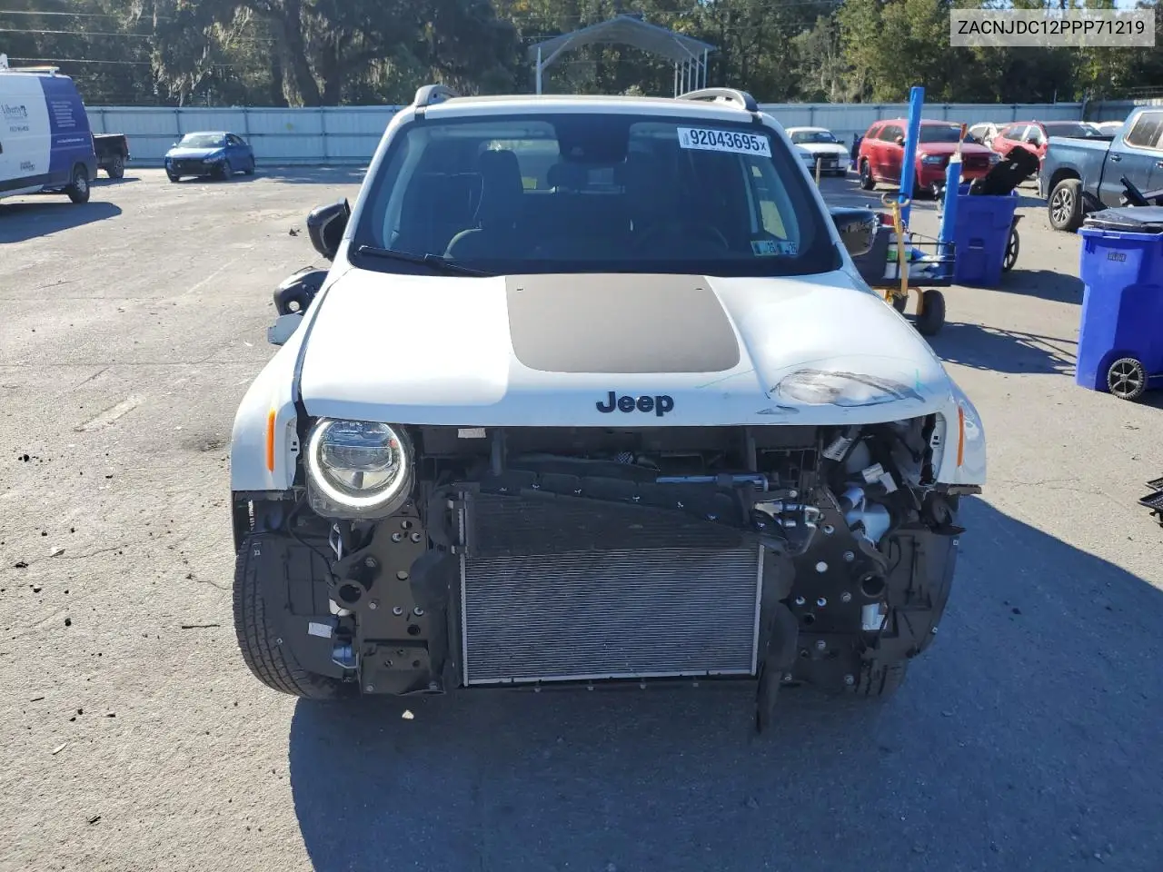 Auction sale of the 2023 Jeep Renegade , vin: ZACNJDC12PPP71219, lot number: 92043695