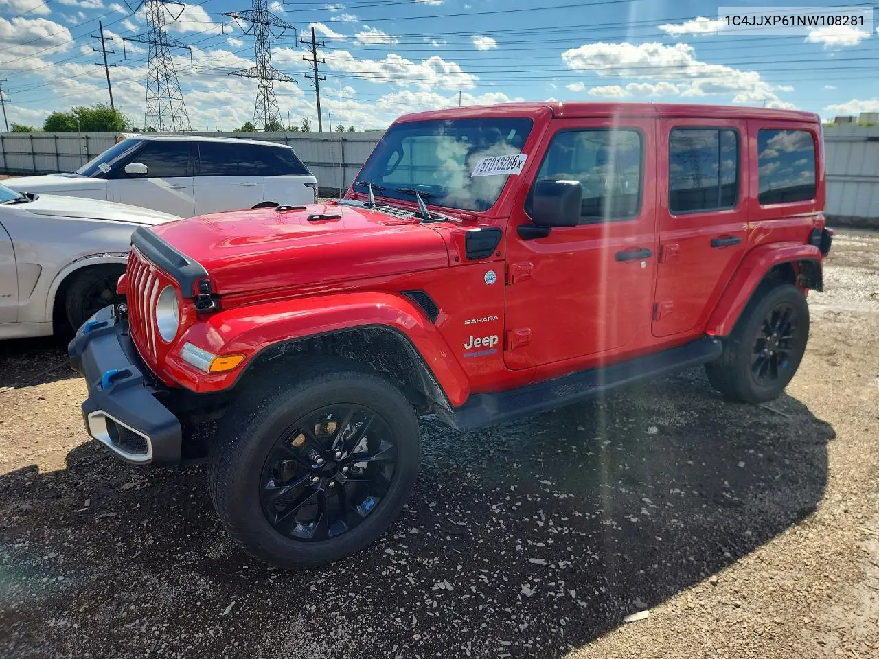 Auction sale of the 2022 Jeep Wrangler , vin: 1C4JJXP61NW108281, lot number: 57013266