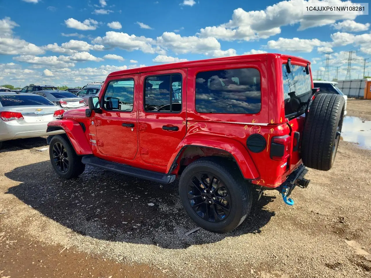 Auction sale of the 2022 Jeep Wrangler , vin: 1C4JJXP61NW108281, lot number: 57013266