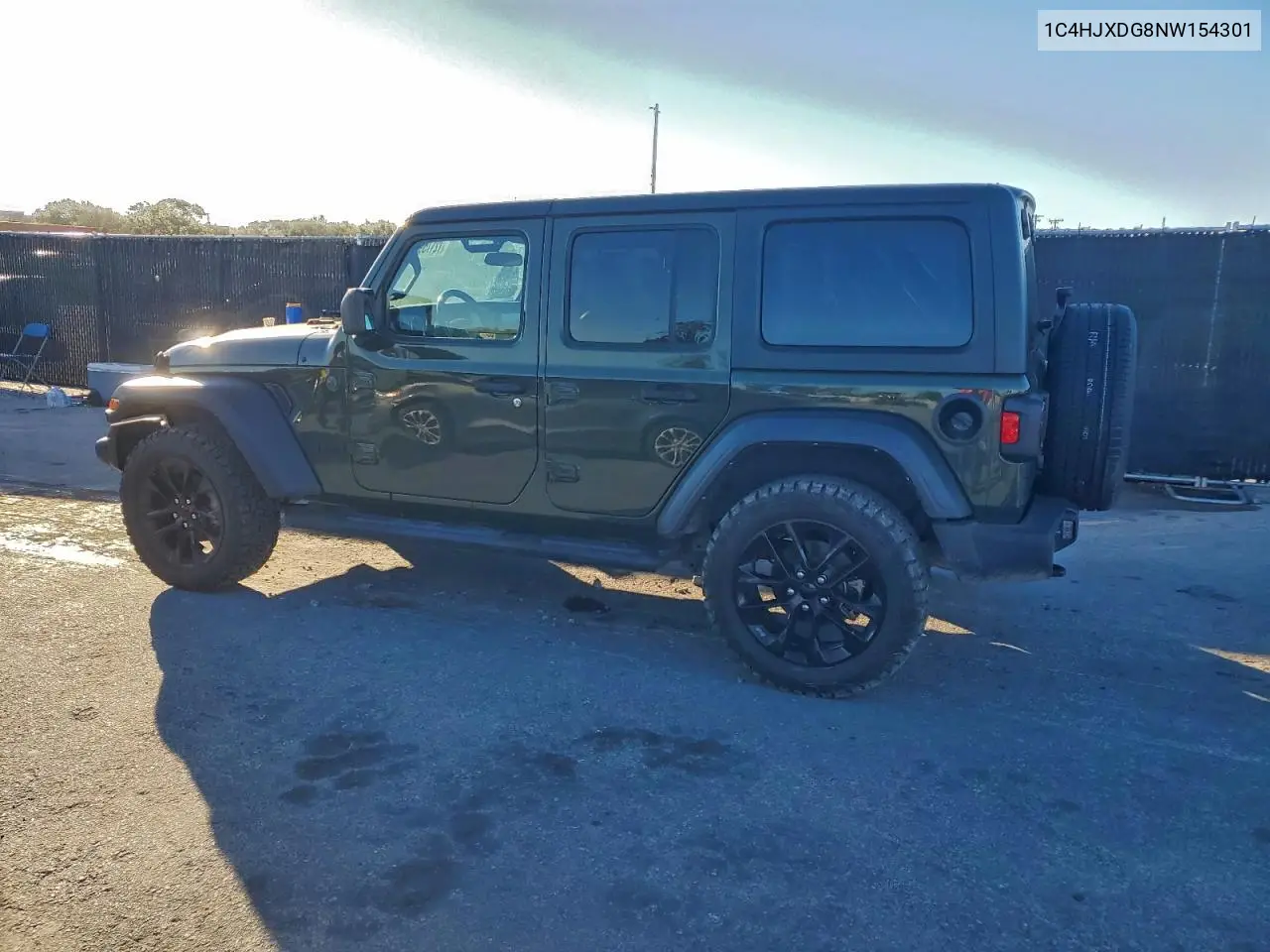 Auction sale of the 2022 Jeep Wrangler , vin: 1C4HJXDG8NW154301, lot number: 72175935