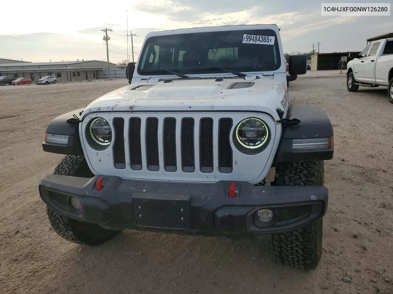 Auction sale of the 2022 Jeep Wrangler , vin: 1C4HJXFG0NW126280, lot number: 99484365