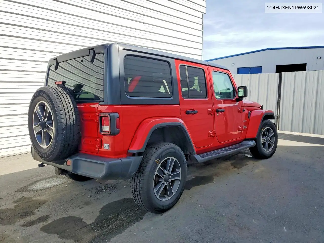 Auction sale of the 2023 Jeep Wrangler , vin: 1C4HJXEN1PW693021, lot number: 45546996