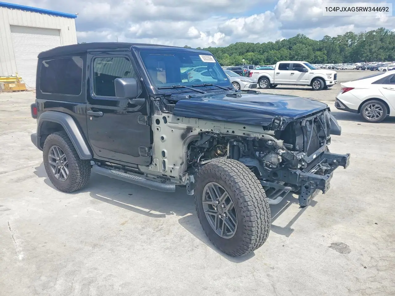 Auction sale of the 2024 Jeep Wrangler , vin: 1C4PJXAG5RW344692, lot number: 60633066