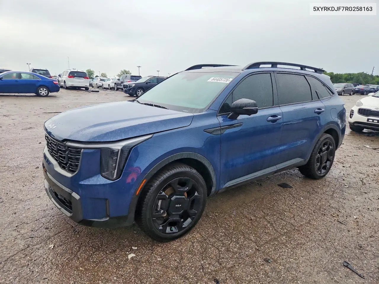 Auction sale of the 2024 Kia Sorento , vin: 5XYRKDJF7RG258163, lot number: 64405726