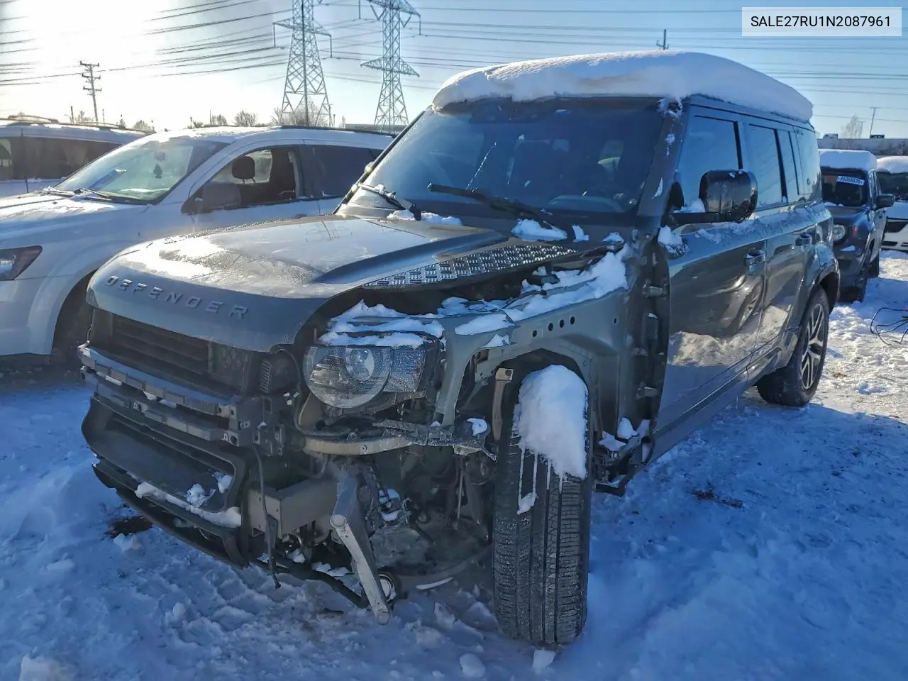 Auction sale of the 2022 Land Rover Defender , vin: SALE27RU1N2087961, lot number: 94941085