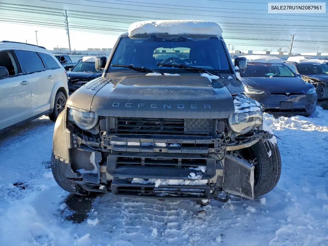 Auction sale of the 2022 Land Rover Defender , vin: SALE27RU1N2087961, lot number: 94941085