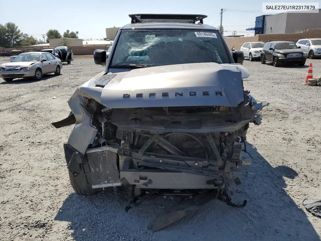 Auction sale of the 2024 Land Rover Defender , vin: SALE27EU1R2317879, lot number: 69146445
