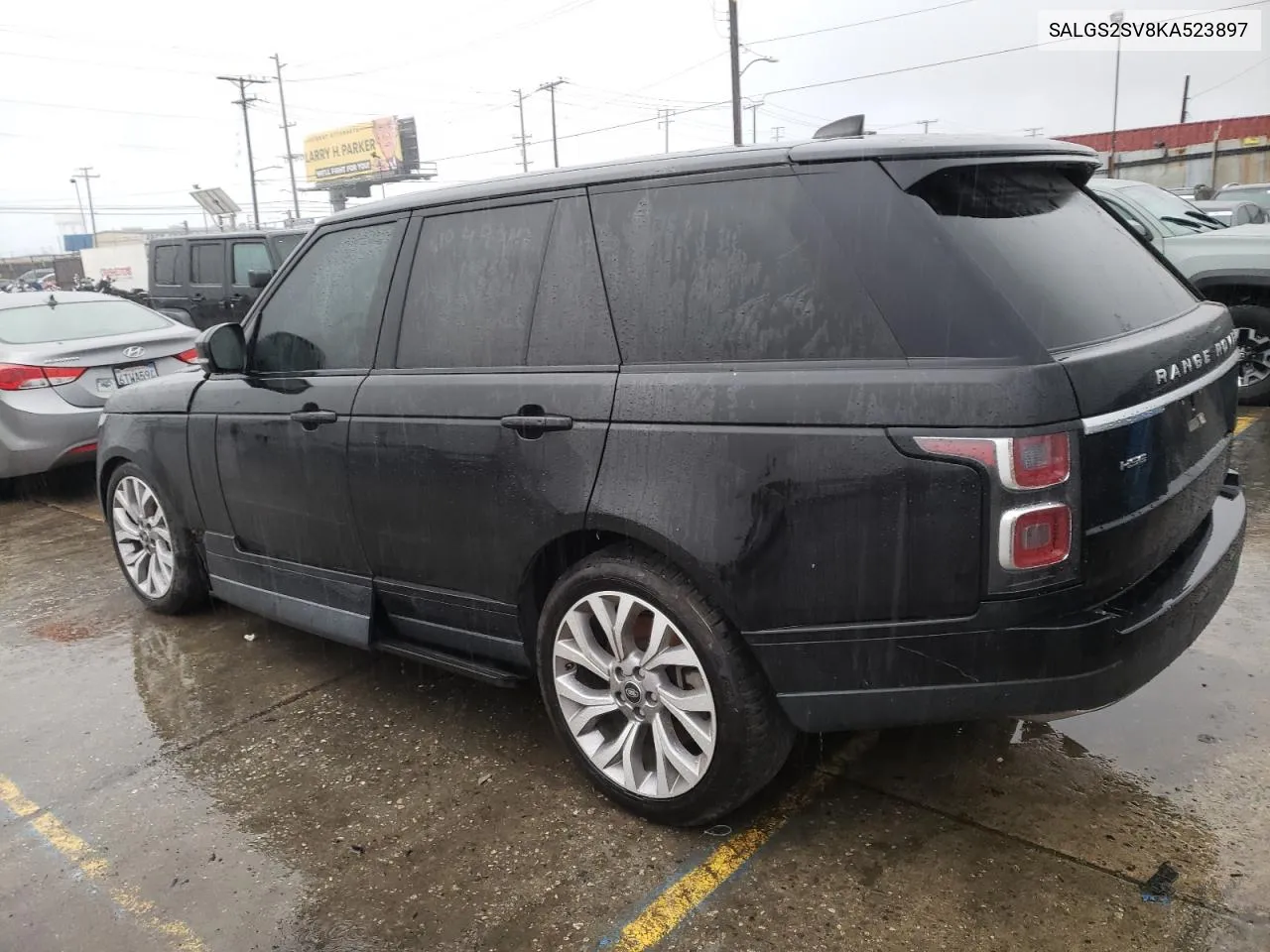 Auction sale of the 2019 Land Rover Range Rover , vin: SALGS2SV8KA523897, lot number: 41837554
