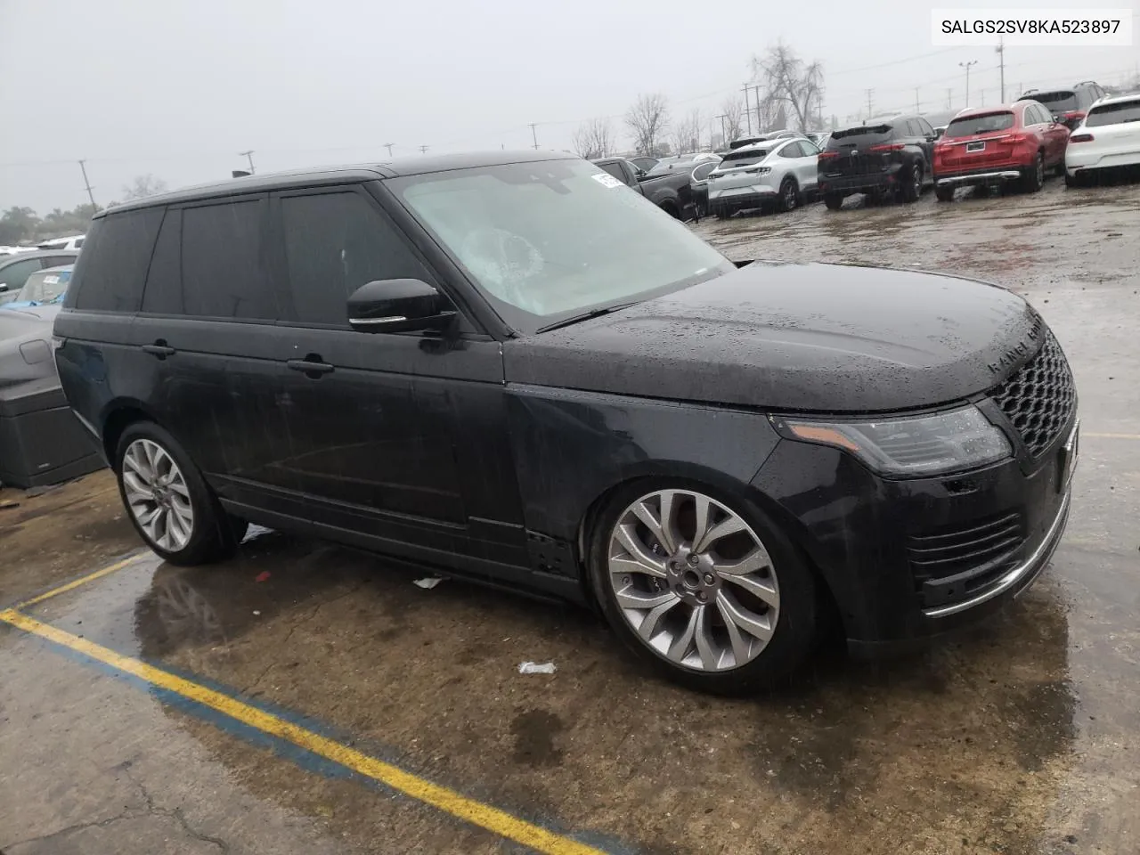 Auction sale of the 2019 Land Rover Range Rover , vin: SALGS2SV8KA523897, lot number: 41837554