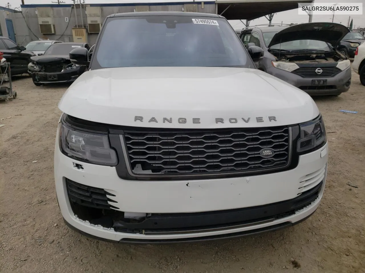 Auction sale of the 2020 Land Rover Range Rover , vin: SALGR2SU6LA590275, lot number: 57495574