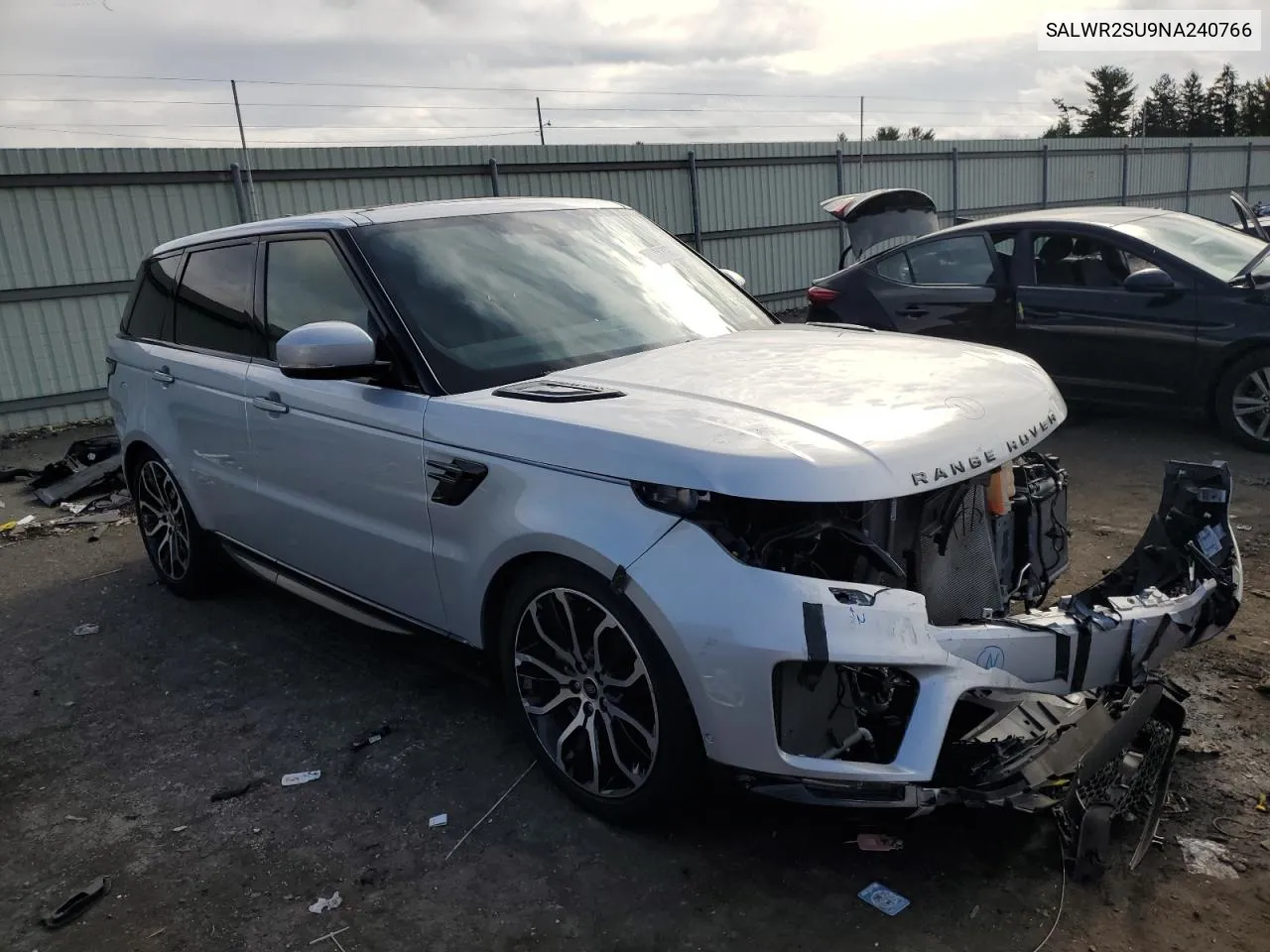 Auction sale of the 2022 Land Rover Range Rover , vin: SALWR2SU9NA240766, lot number: 71947383