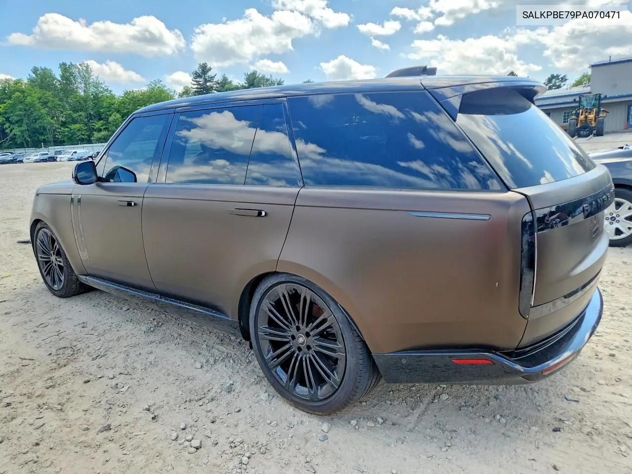 Auction sale of the 2023 Land Rover Range Rover , vin: SALKPBE79PA070471, lot number: 57185156